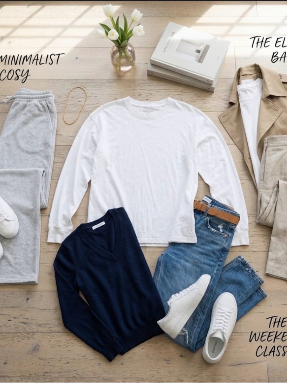 Calvin Klein Performance White Long Sleeve T-Shirt Boxy Boyfriend Fit Size L
